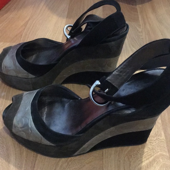 Coach wedges - Picture 2 of 4